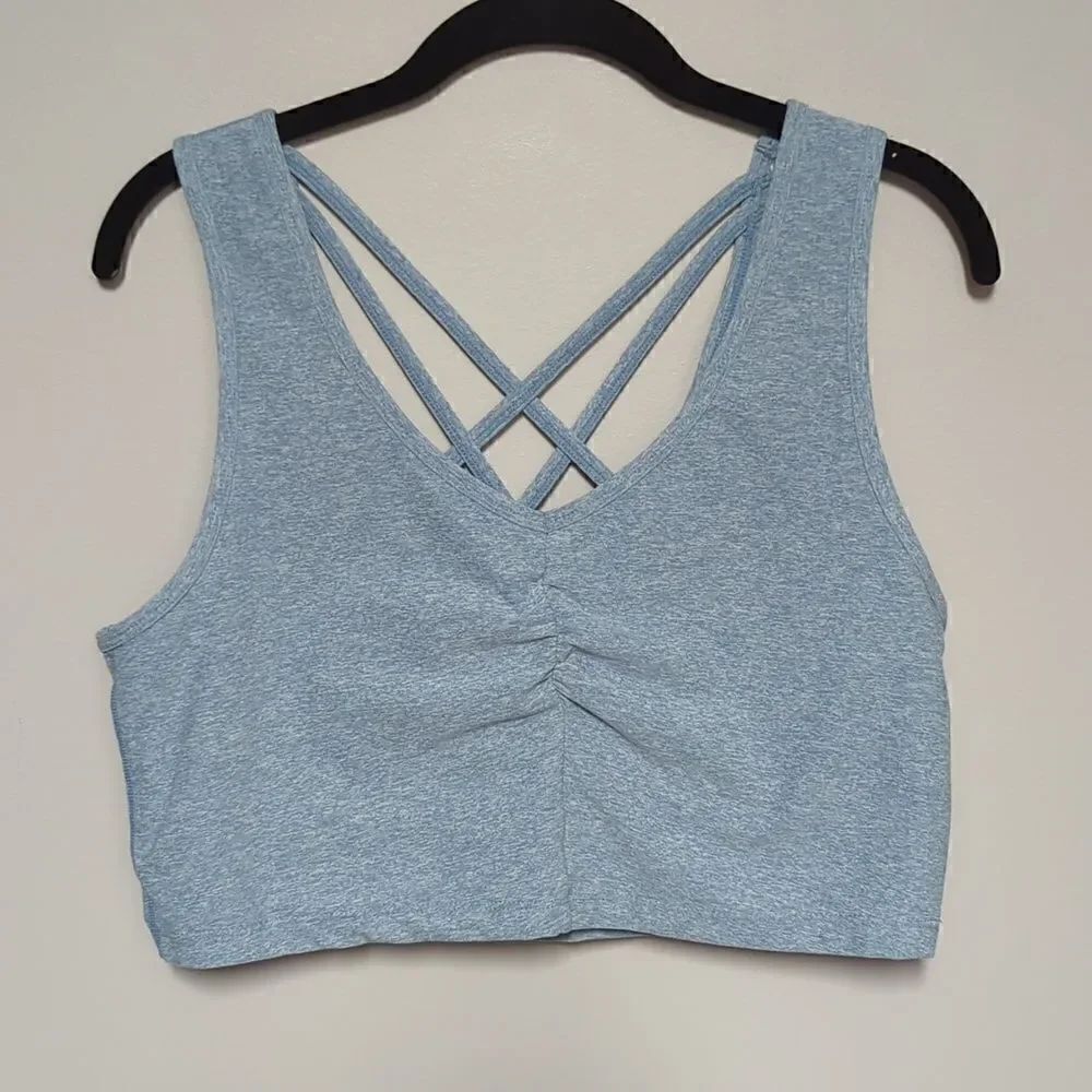 Zella Blue Crop Top